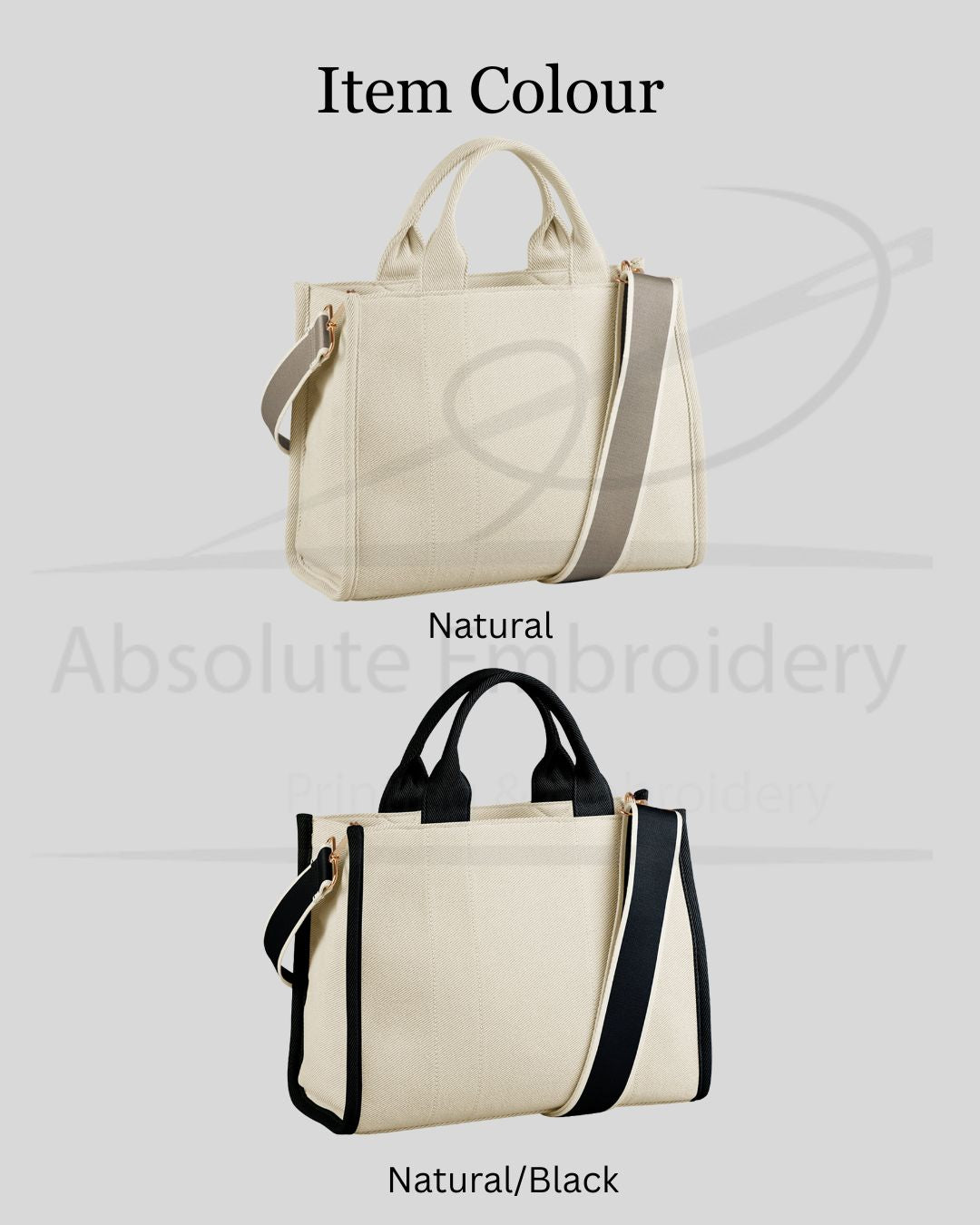 Zipped Tote Bag