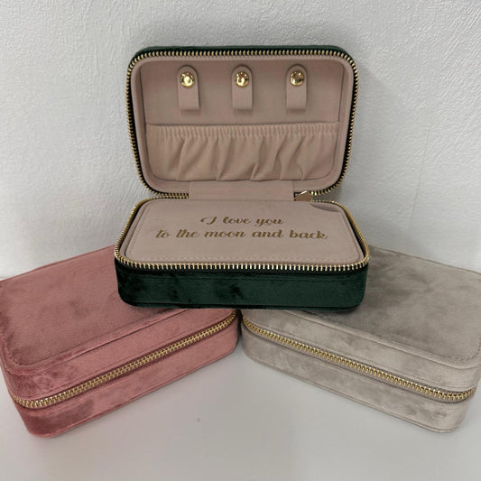 Velvet Jewellery Box