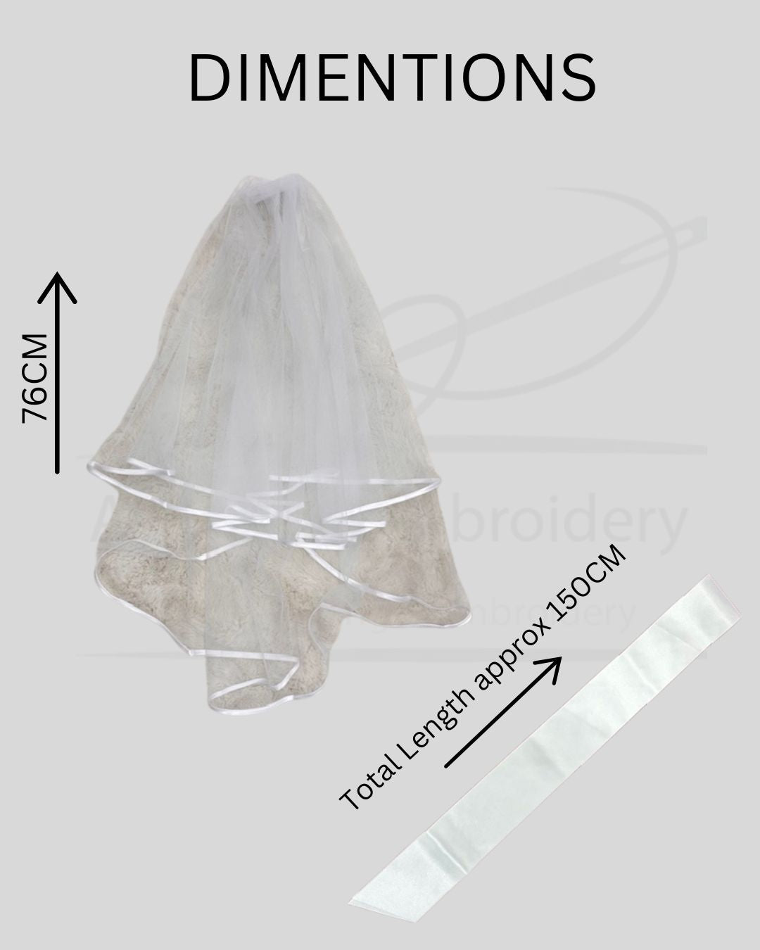 Veil & Sash