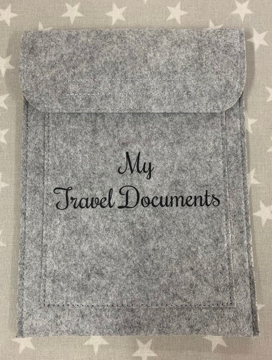 Travel Documents Folder