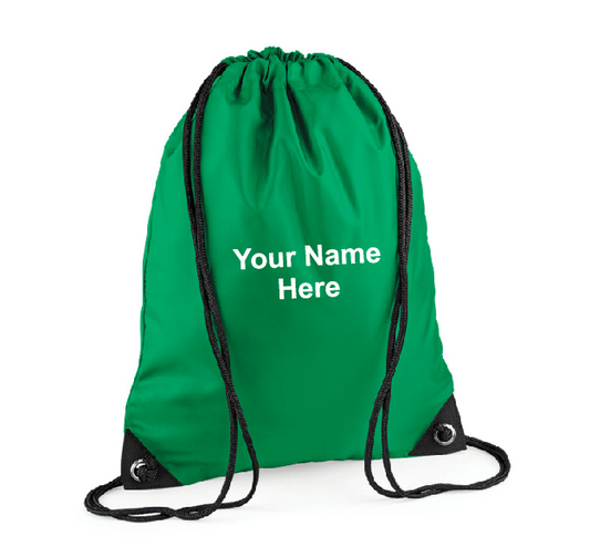 St. Francis Personalised P.E. Bag Green/St Clare