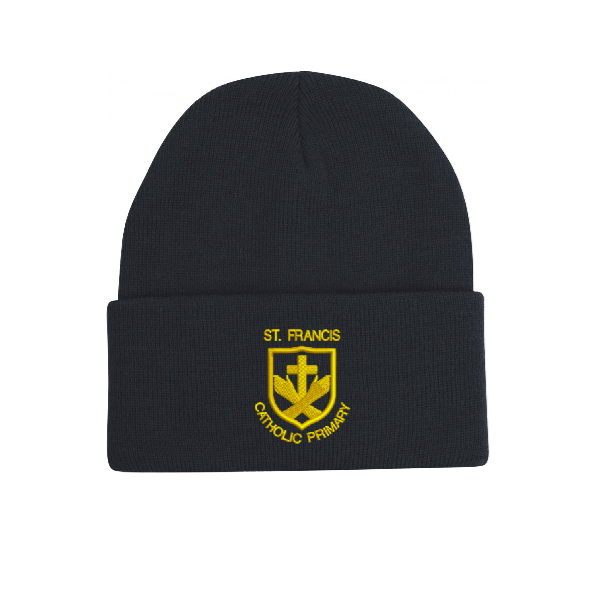 St Francis Navy Winter Hat