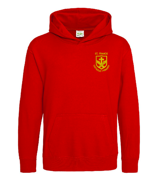 St Francis P.E. Hoodie Red/St Anne