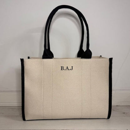 Personalised Tote Bag & Travel Wallet Set