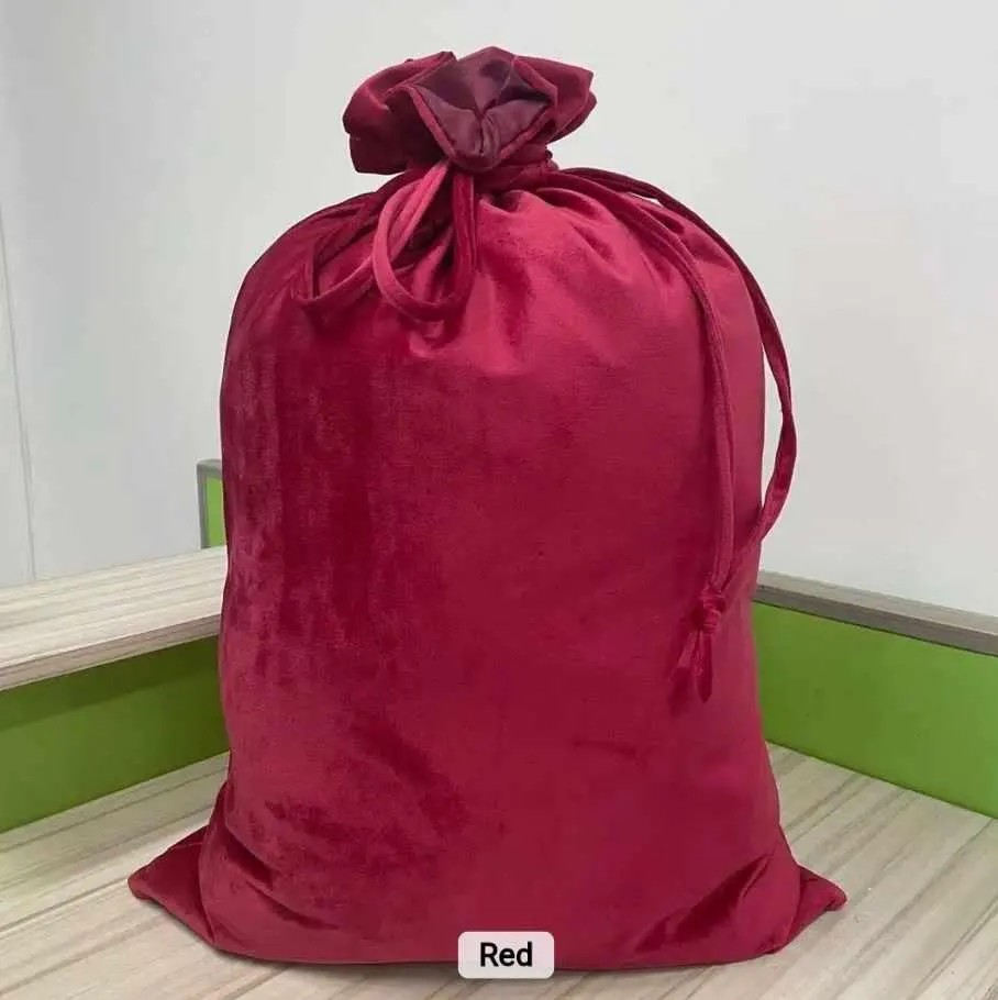 Personalised Velvet Christmas Sack
