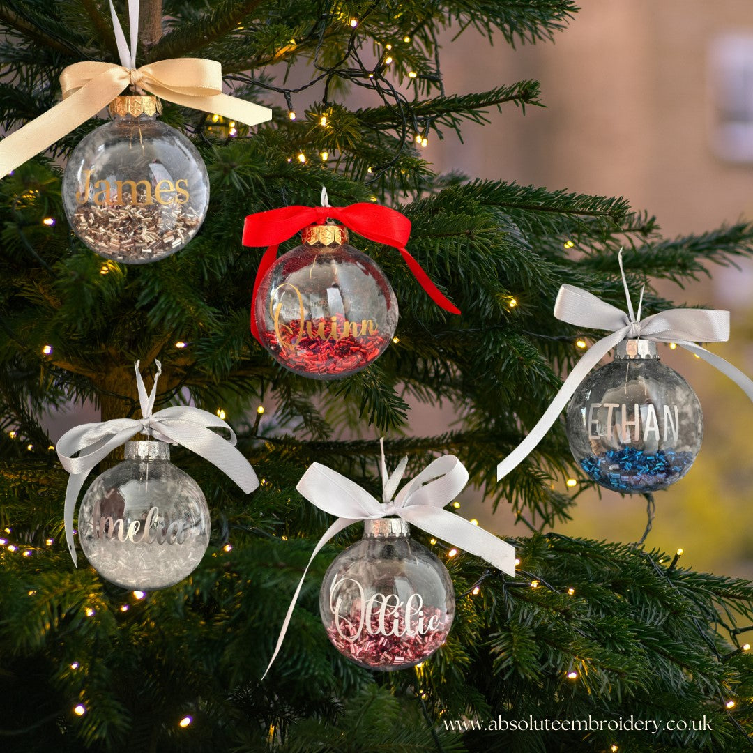 Plastic Christmas Bauble