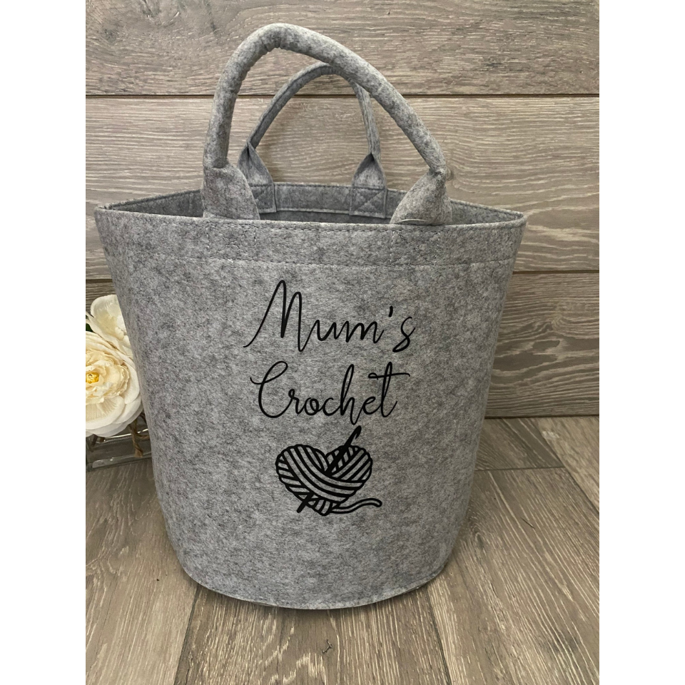 Personalised Crochet Bag