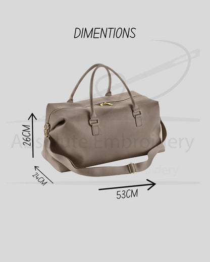 Leather Holdall