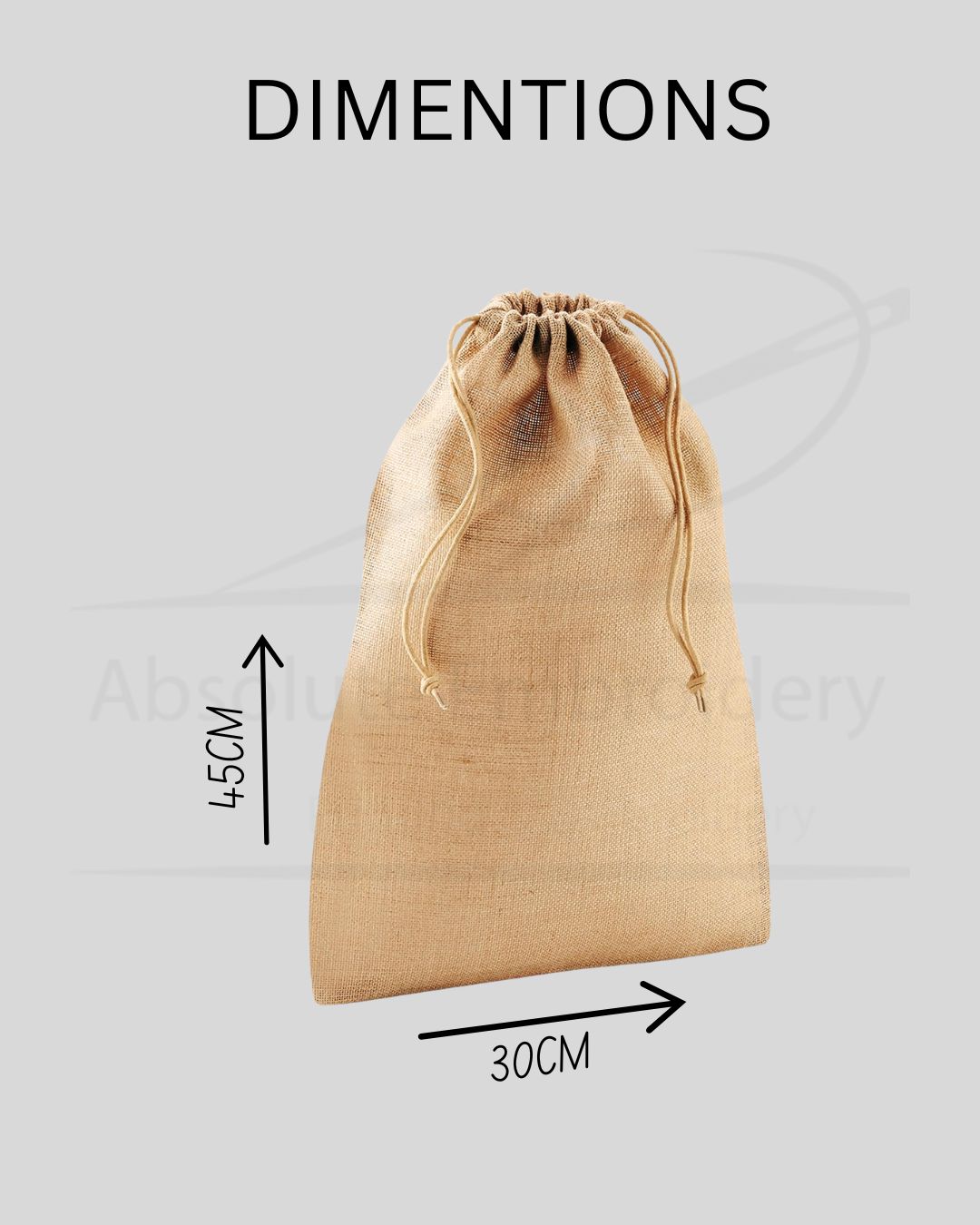 Jute Hospital Bag Organisers