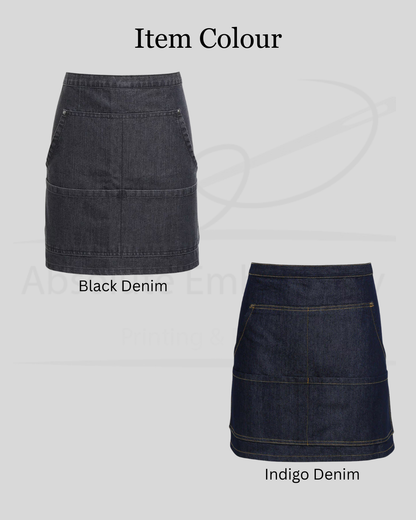 Personalised Embroidered Waist Apron