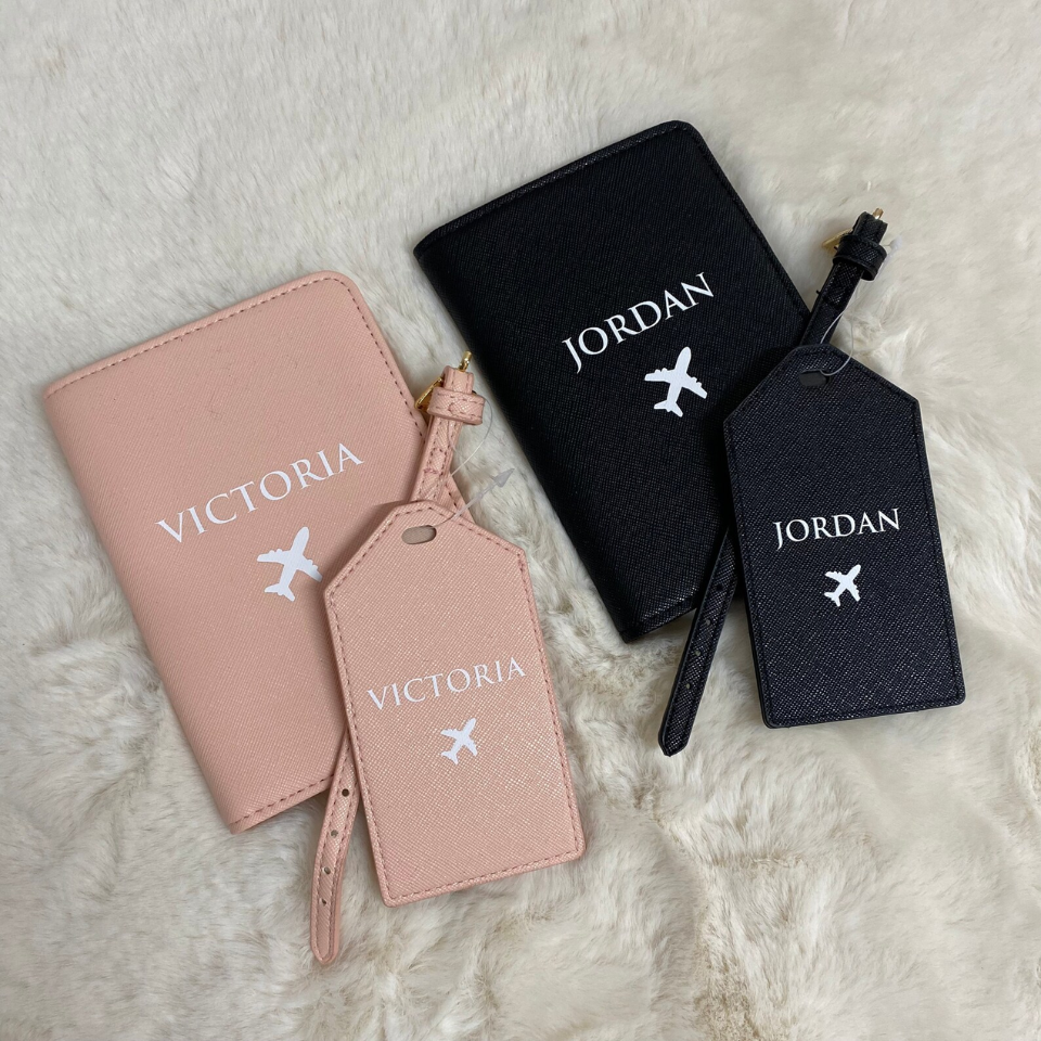 Passport Cover & luggage tag for personalisation