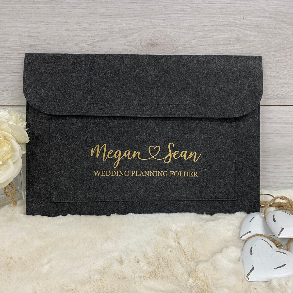 Personalised Wedding Planning Folder