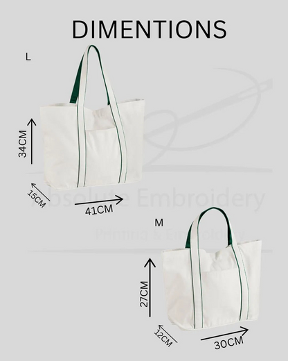 Personalised Courtside Tote Bag