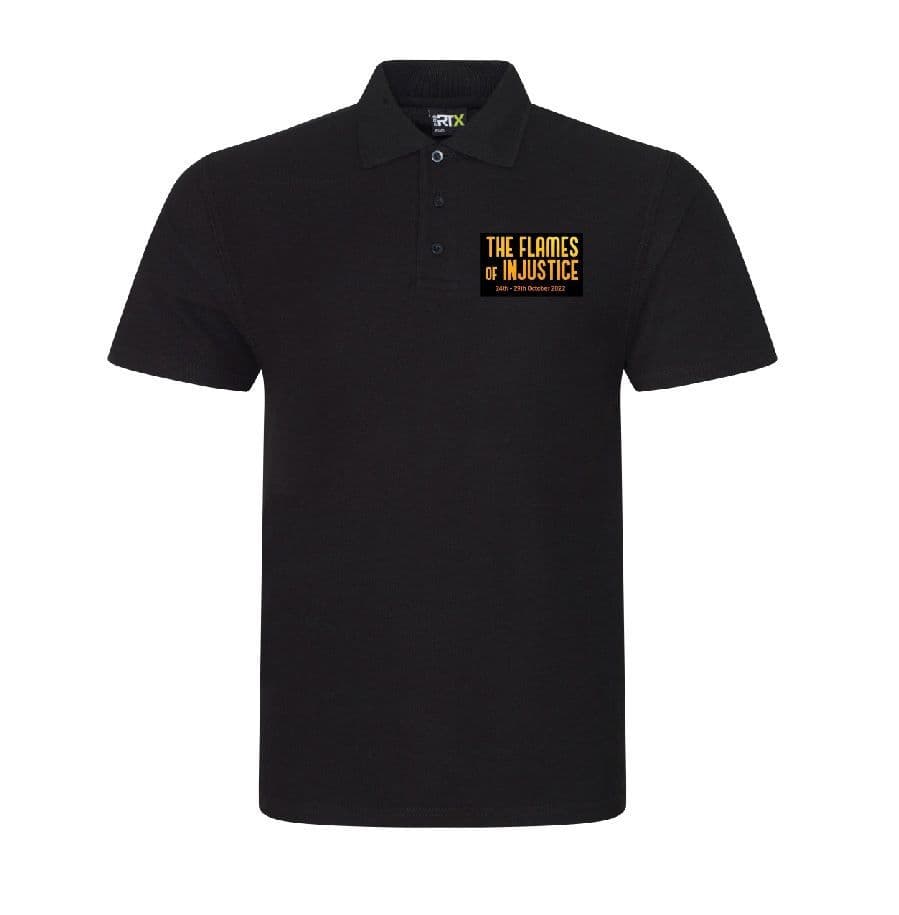 WAOS The Flames of Injustice Polo Shirt