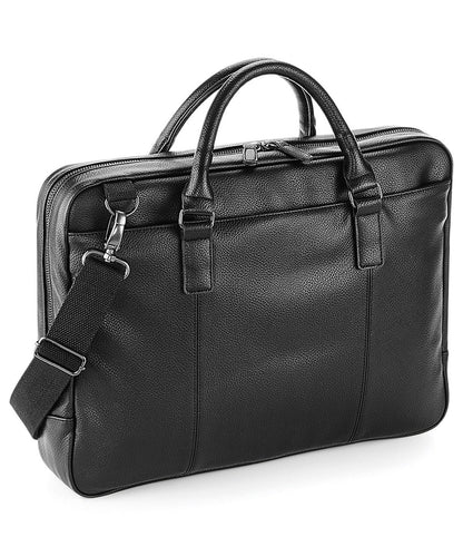 Leather Look Laptop Bag