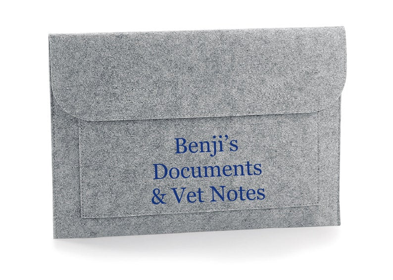 Pet Documents Folder