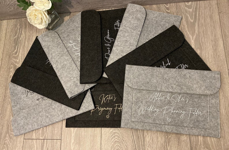 Personalised Wedding Planning Folder