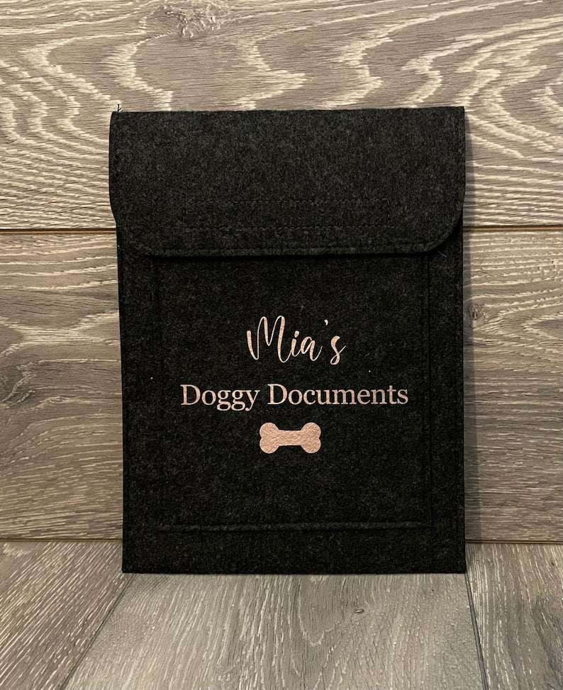 Pet Document Folder