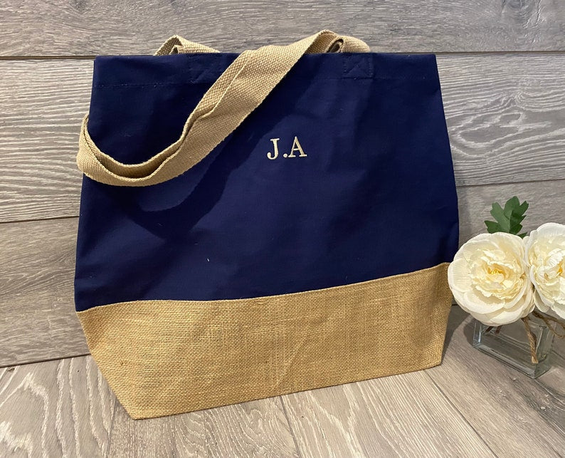 Embroidered Tote Bag