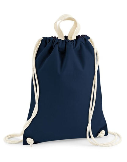 Embroidered Nautical Drawstring Bag