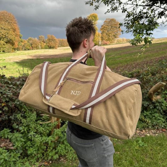 Vintage Canvas Holdall