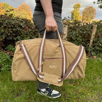 Vintage Canvas Holdall