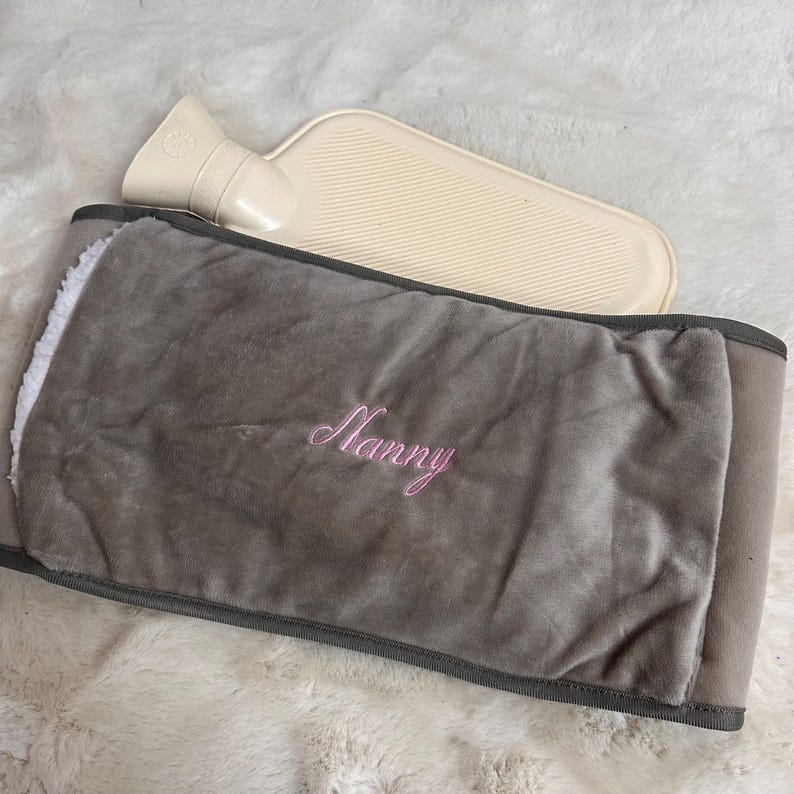 Hot Water Bottle Wrap Around Adjustable Waist Belt