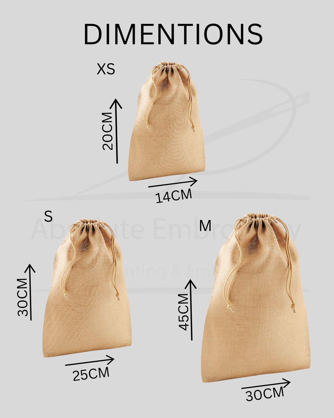 Easter Bunny Jute Sack