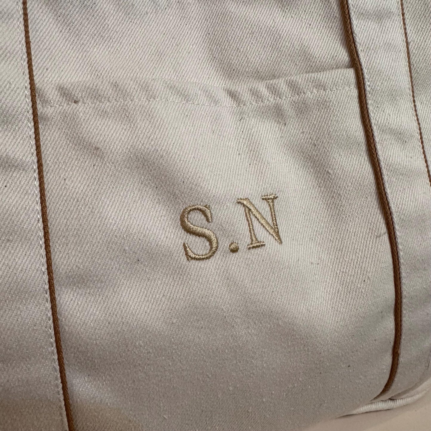 Personalised Courtside Tote Bag