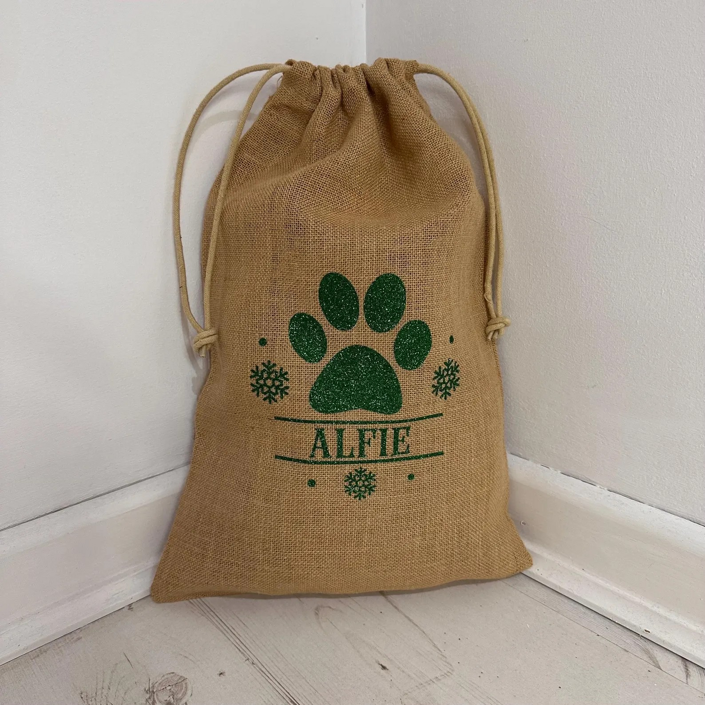 Personalised Dog Christmas Sack