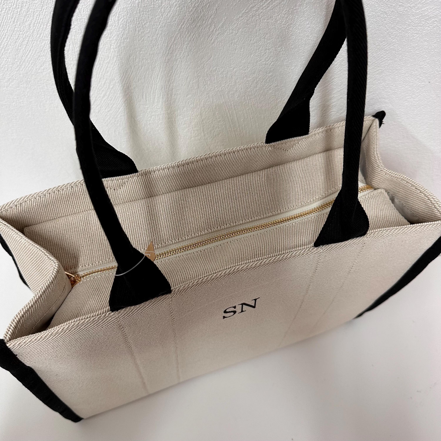 Large Zipped Tote Bag