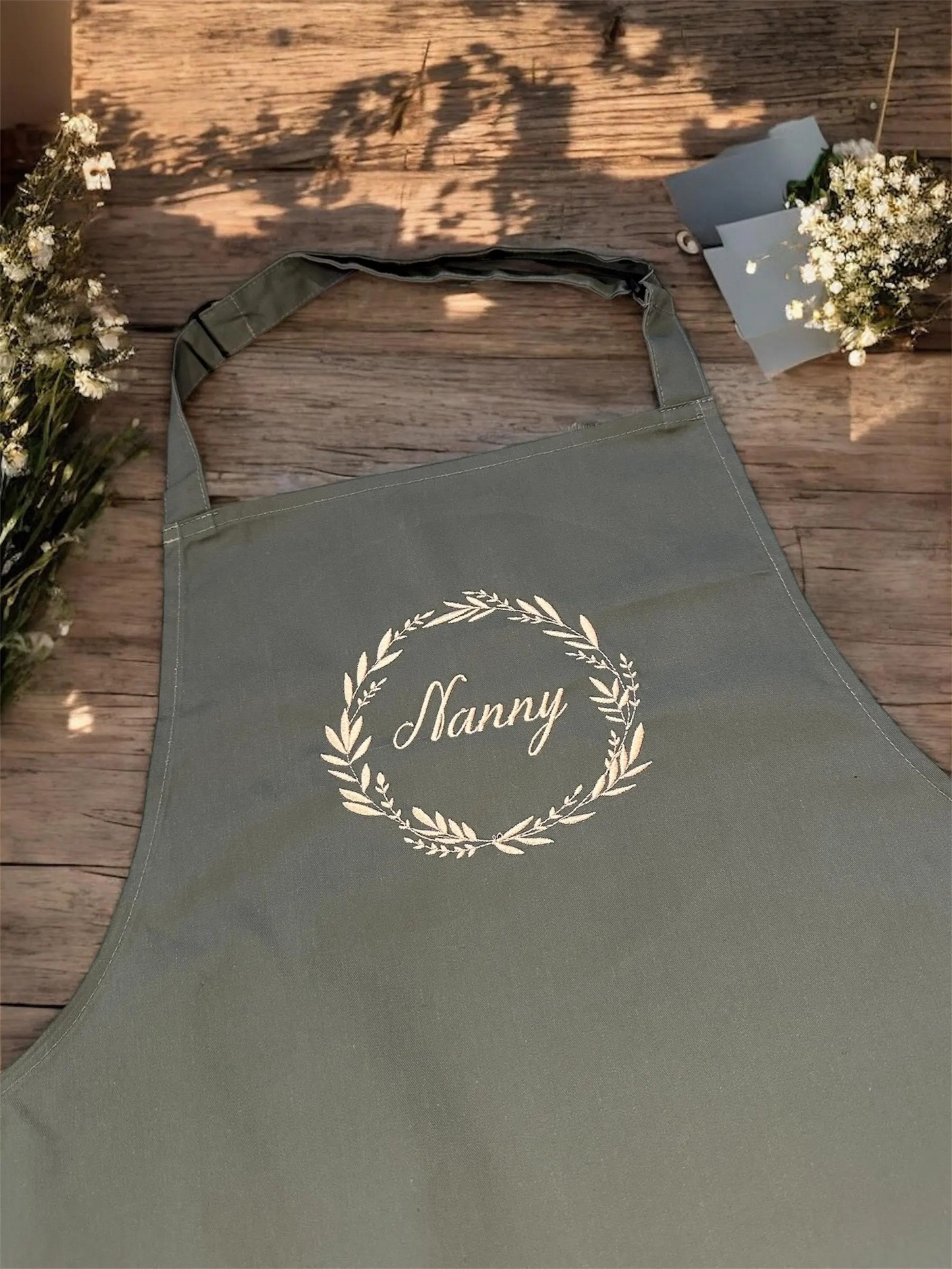 Personalised Embroidered Apron