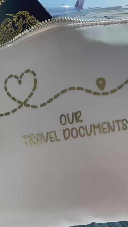 Personalised Passport Travel Organiser