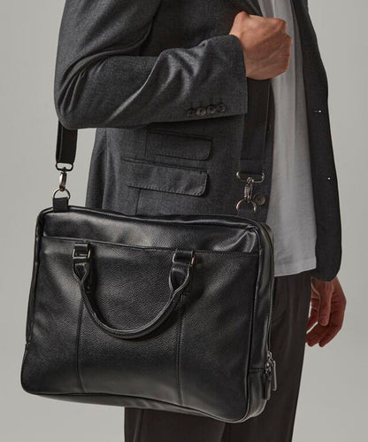 Leather Look Laptop Bag