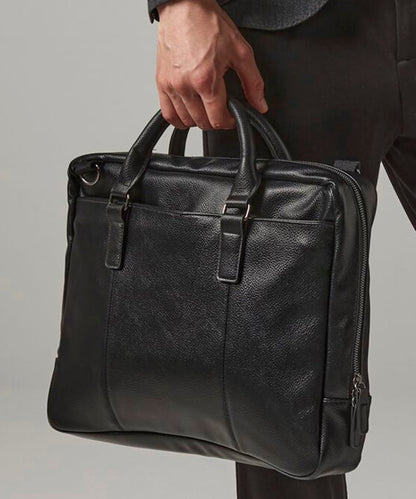 Leather Look Laptop Bag