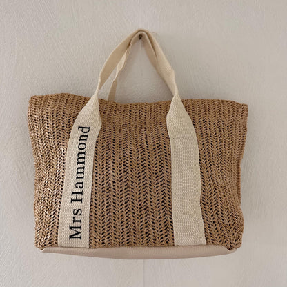 Mini Straw Bag
