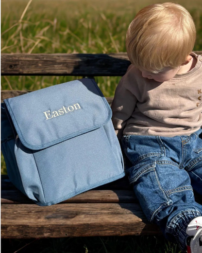Children's Embroidered Backpack & Lunch Box
