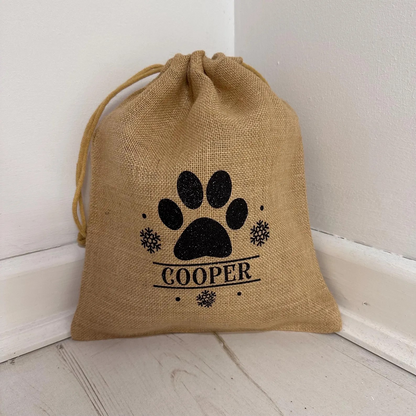 Personalised Dog Christmas Sack
