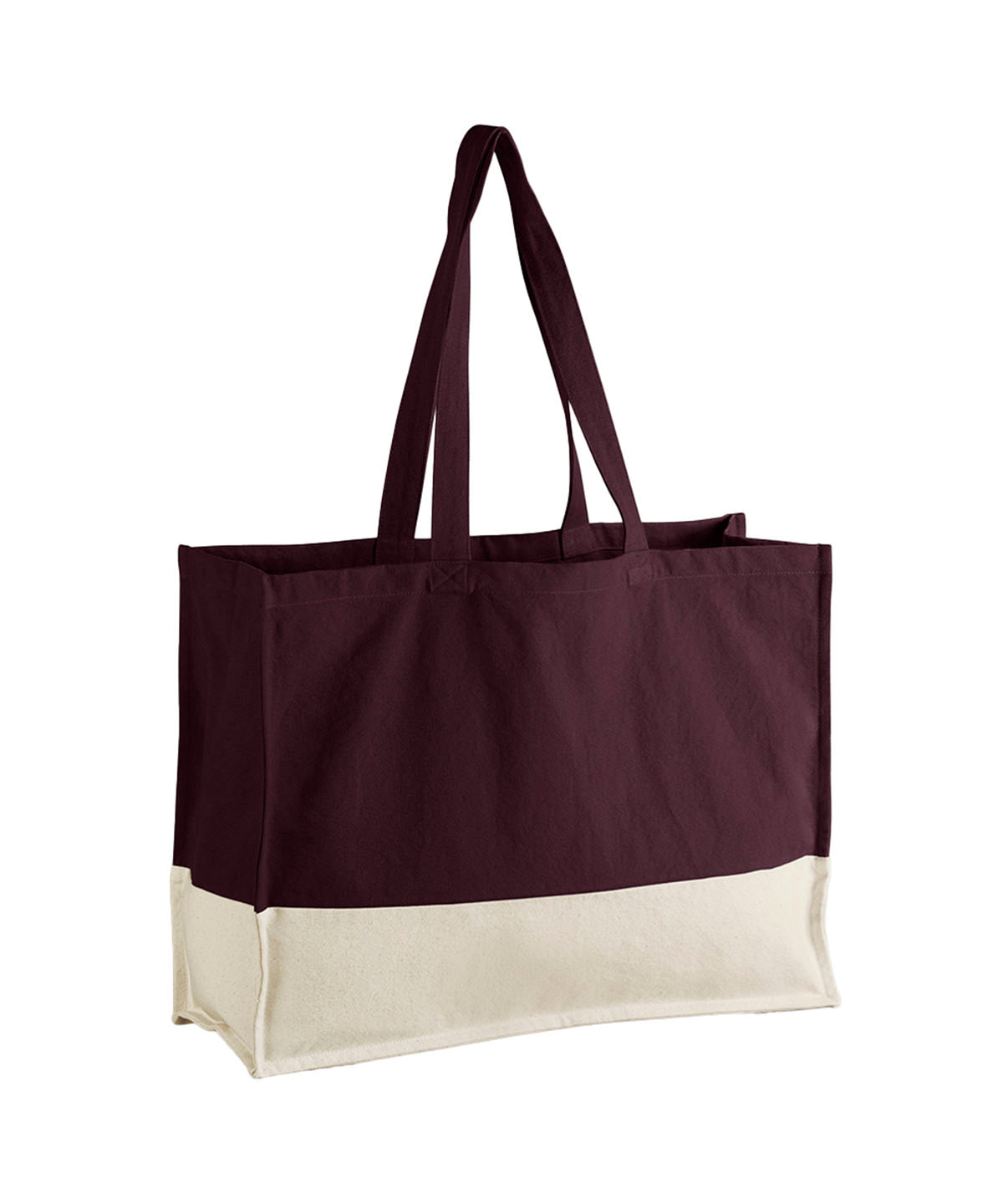 Large Contrast Shopper Bag