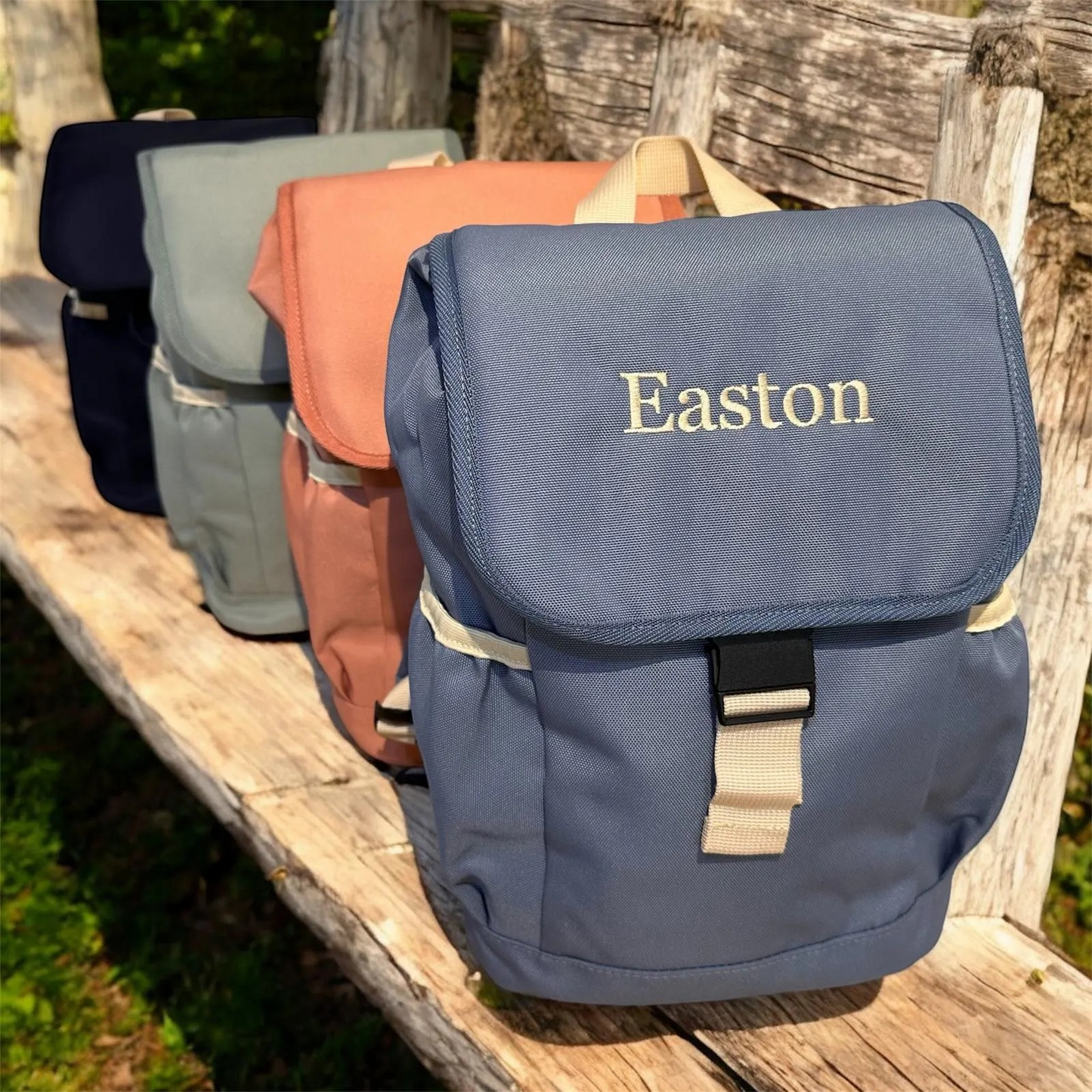 Children's Embroidered Backpack & Lunch Box
