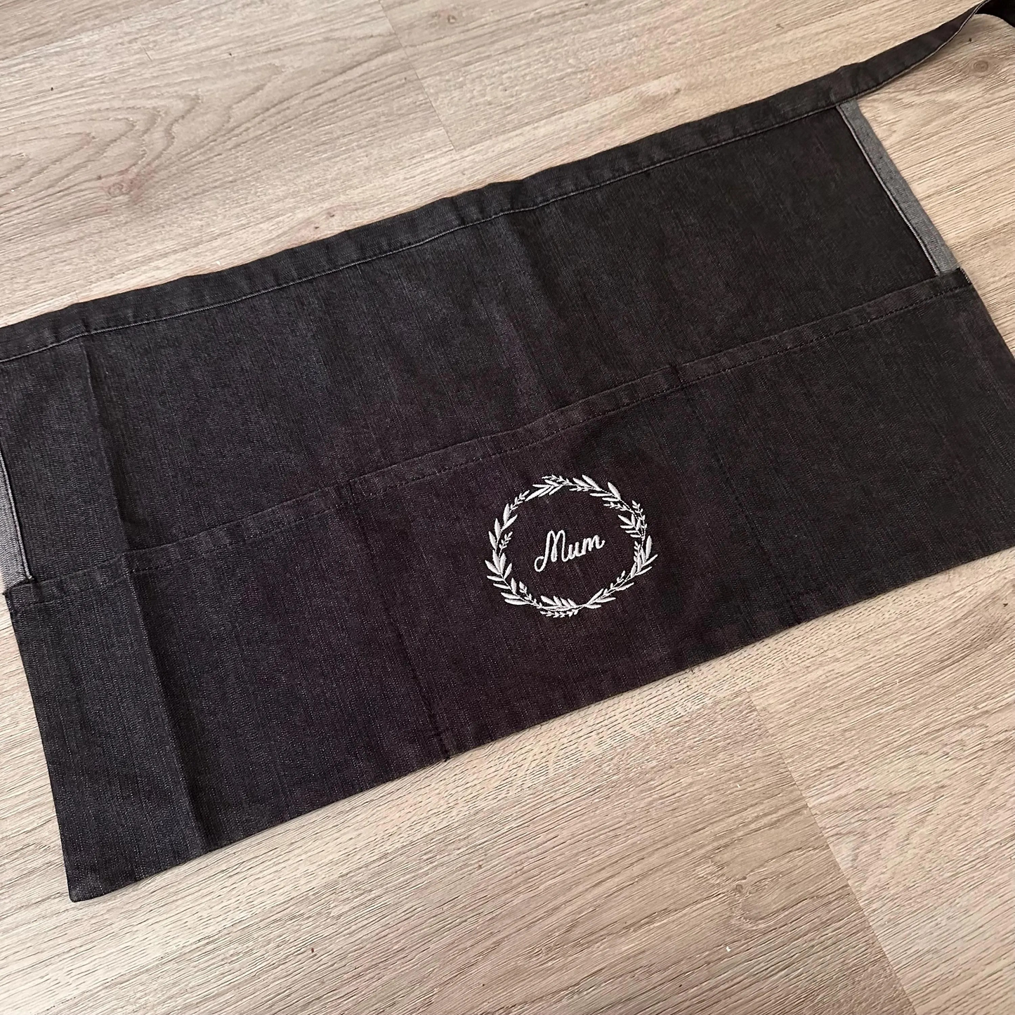 Personalised Embroidered Waist Apron