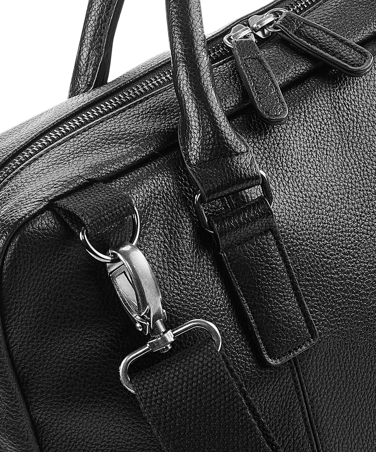 Leather Look Laptop Bag